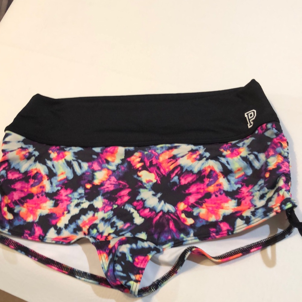 NWT Pink gym to swim bottoms